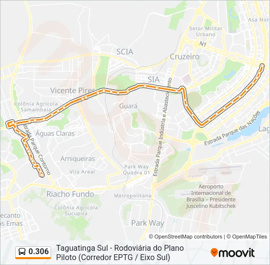 0.306 Bus Line Map