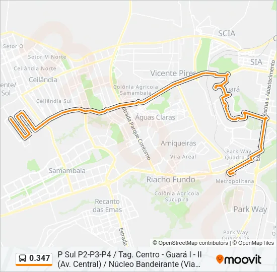 0.347 Bus Line Map