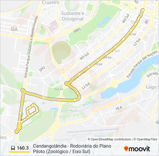 160.3 Bus Line Map