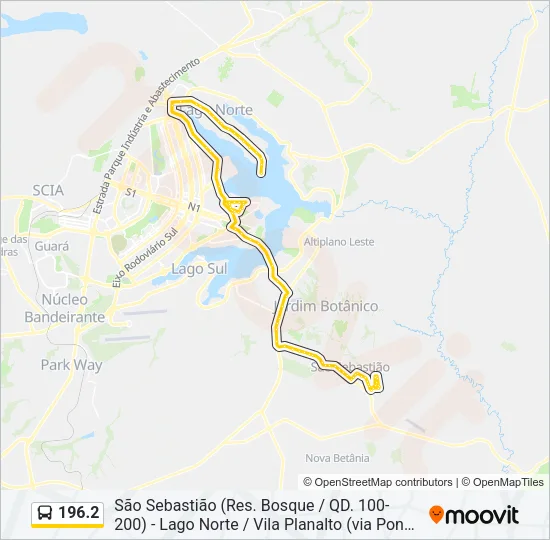 196.2 Bus Line Map