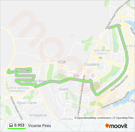 0.953 Bus Line Map