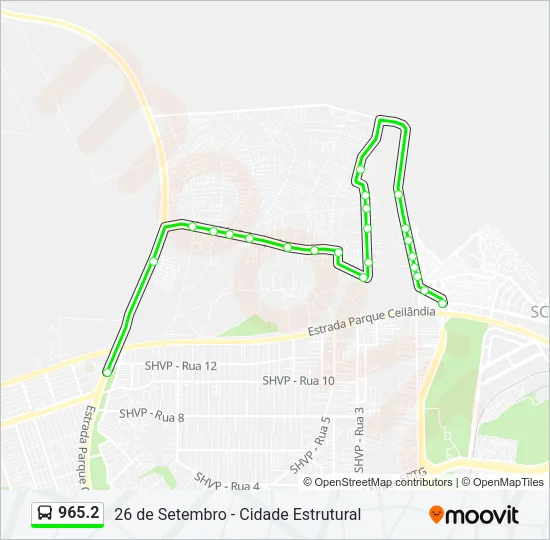 965.2 Bus Line Map