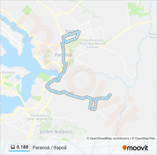 0.188 Bus Line Map