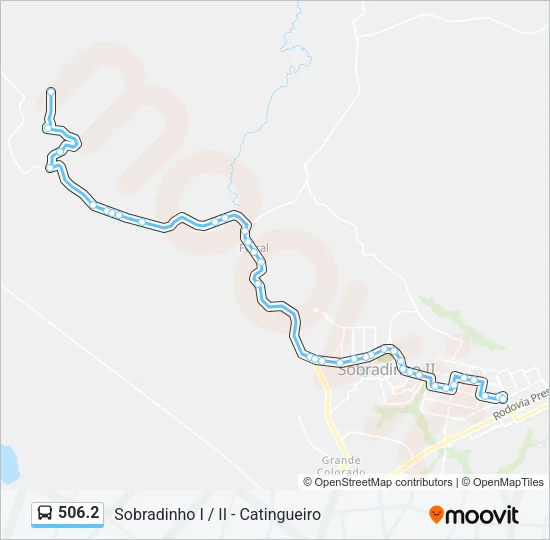506.2 Bus Line Map