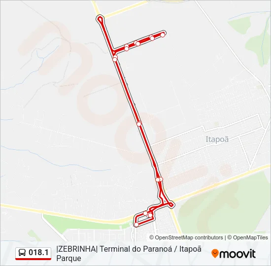 018.1 Bus Line Map