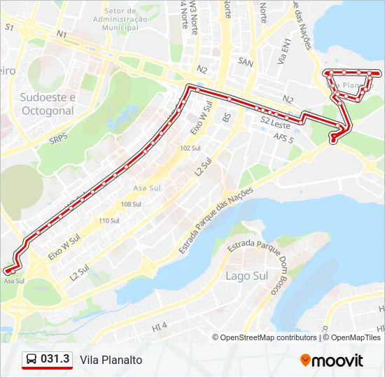 031.3 Bus Line Map
