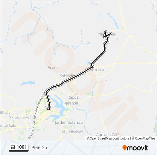 1001 Route: Schedules, Stops & Maps - Plan Go (Updated)