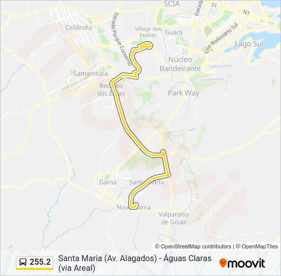 255.2 Bus Line Map