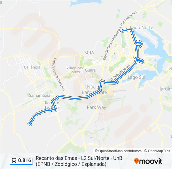 0.816 Bus Line Map