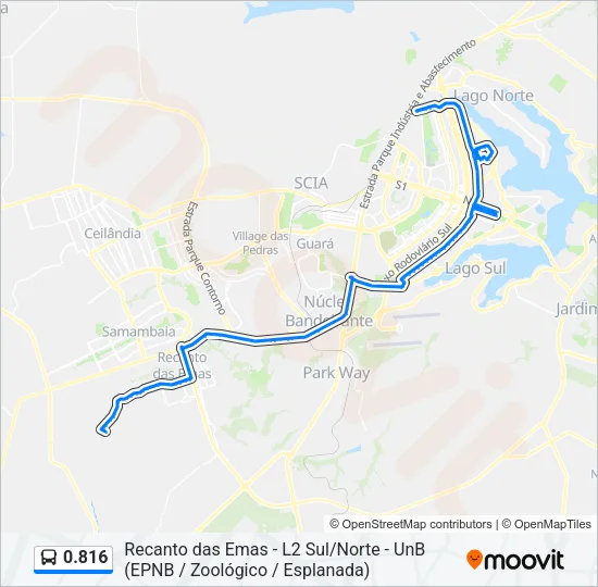0.816 Bus Line Map