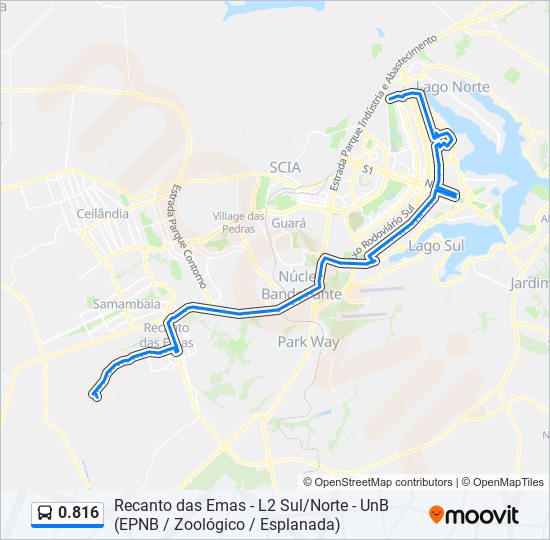 0.816 bus Line Map