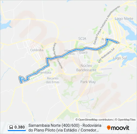 0.380 Bus Line Map