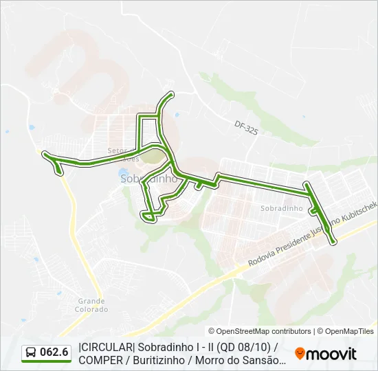 062.6 Bus Line Map