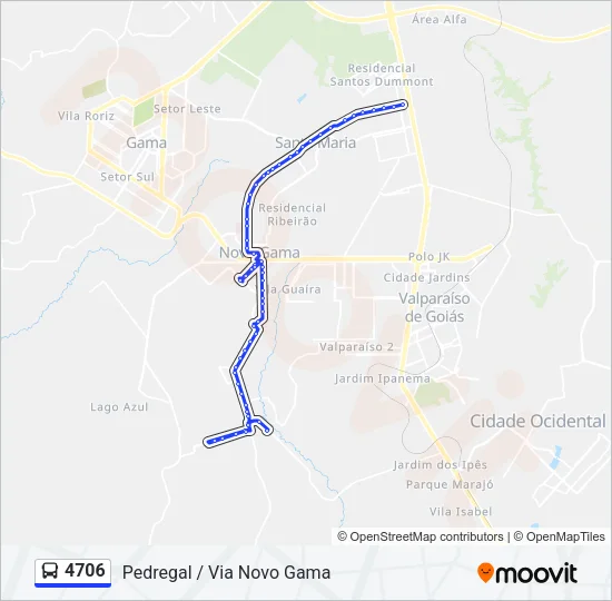 4706 Bus Line Map