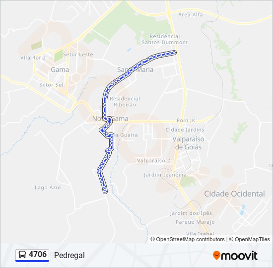 2857 Route: Schedules, Stops & Maps - Aguas Lindas / Pinheiro 1 / Via  Perola (Updated)