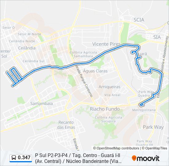0.347 bus Line Map