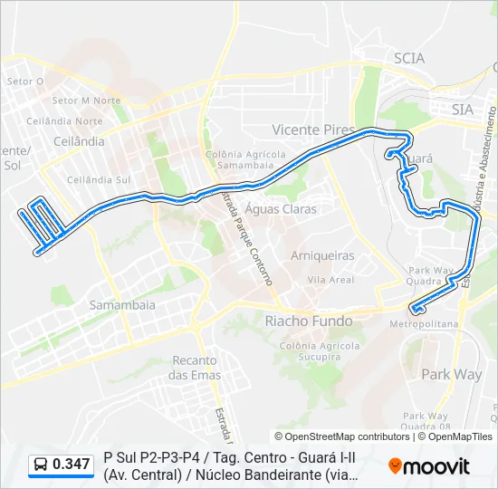 0.347 Bus Line Map