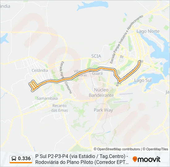 0.336 Bus Line Map