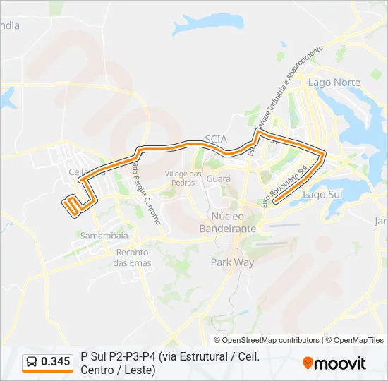 0.345 Bus Line Map