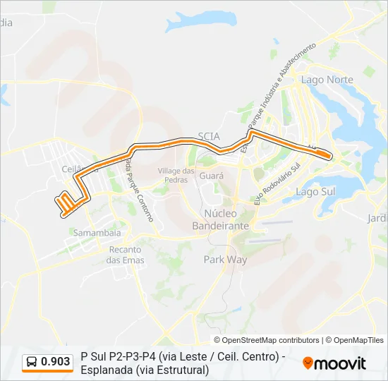 0.903 Bus Line Map