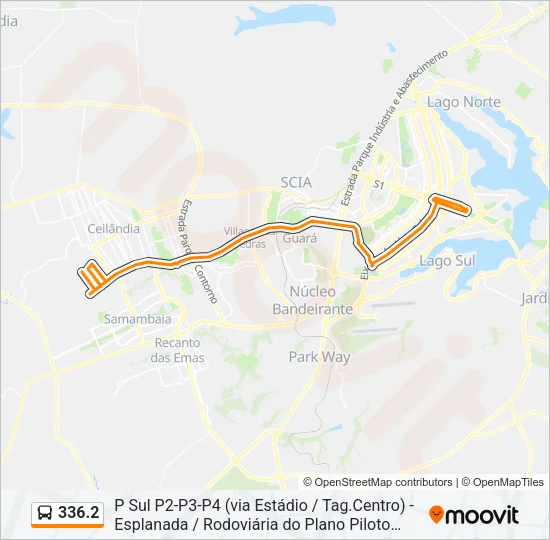 336.2 Bus Line Map