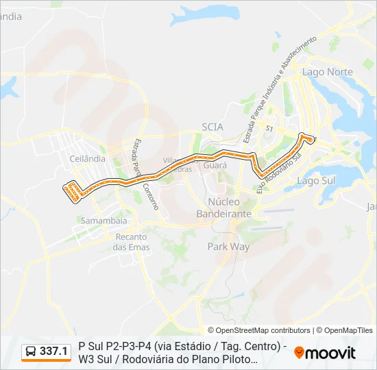 337.1 Bus Line Map