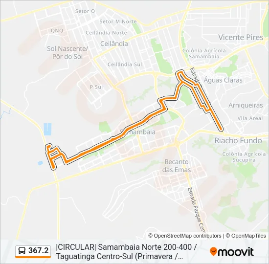367.2 Bus Line Map