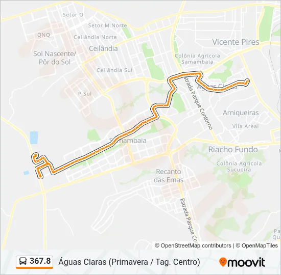 367.8 Bus Line Map