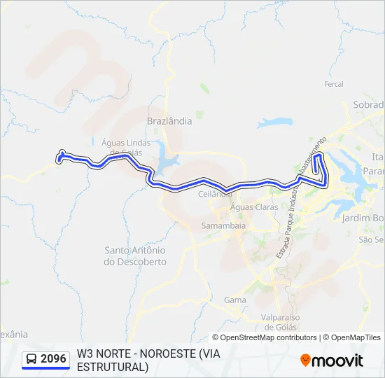 2096 Bus Line Map