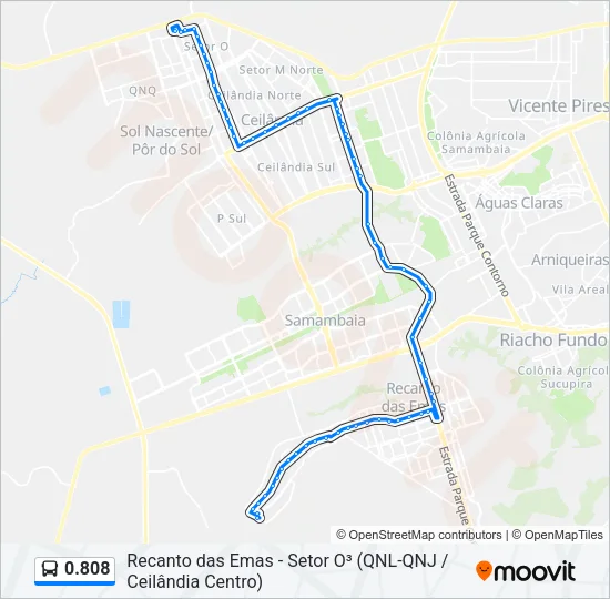 0.808 Bus Line Map