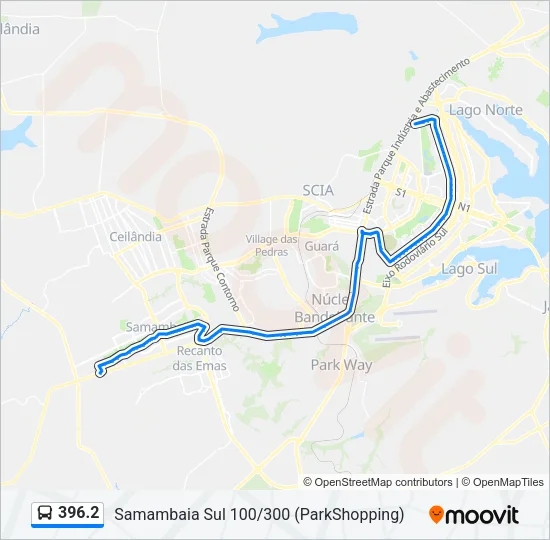 396.2 Bus Line Map