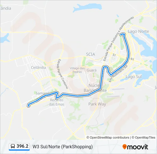 396.2 Bus Line Map
