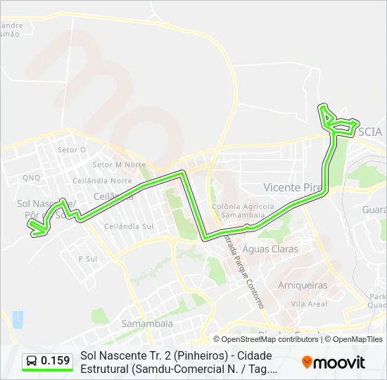 0.159 Bus Line Map