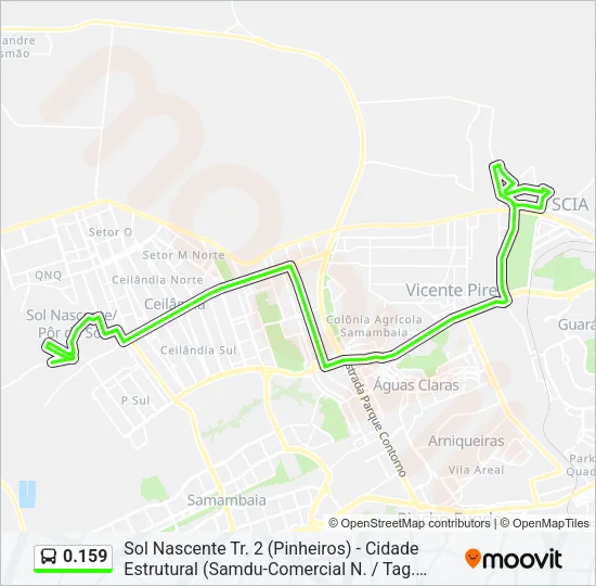0.159 Bus Line Map