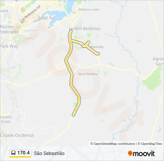 170.4 Bus Line Map