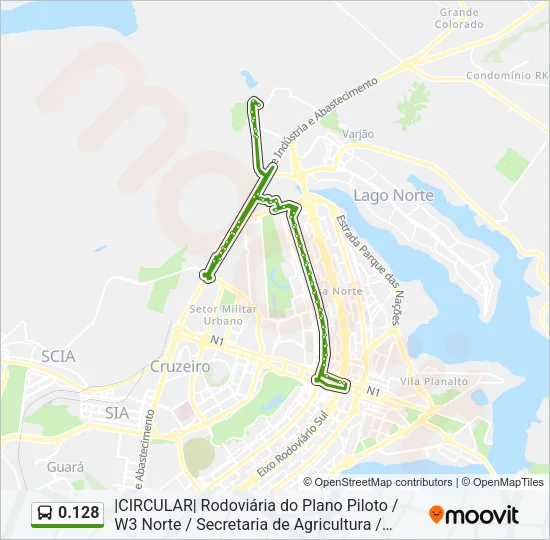 0.128 Bus Line Map