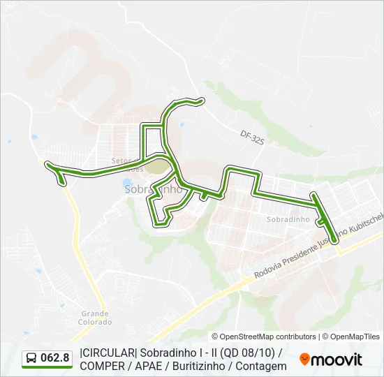 062.8 Bus Line Map