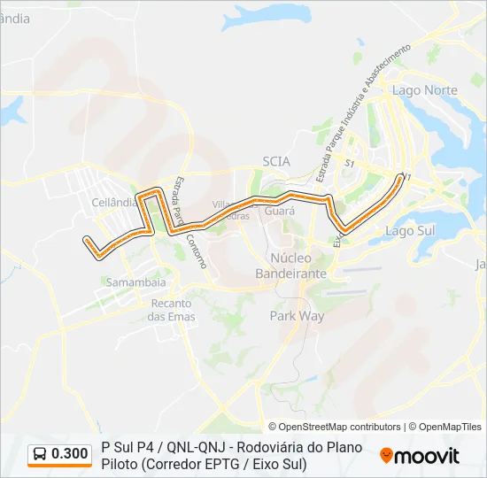 0.300 Bus Line Map