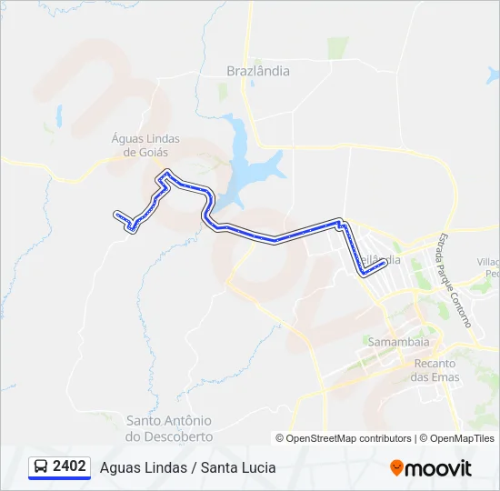 2402 Bus Line Map
