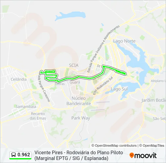 0.962 Bus Line Map