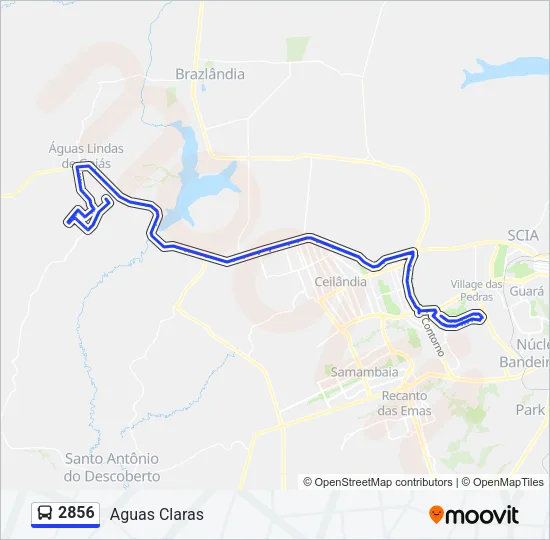 2856 Bus Line Map