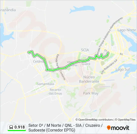 0.918 Bus Line Map