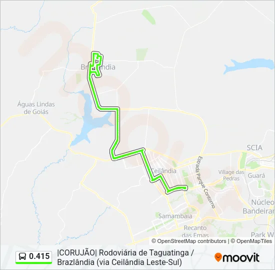 0.415 Bus Line Map