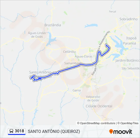 3018 Bus Line Map
