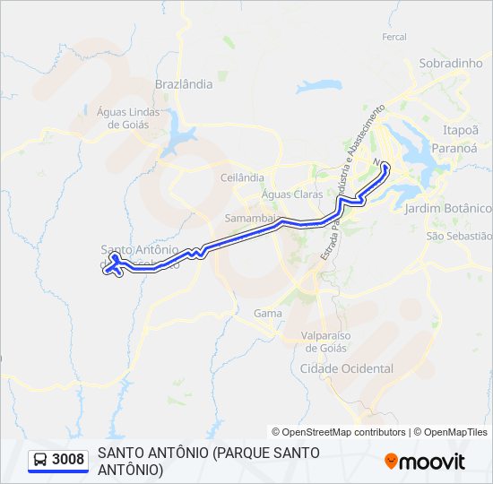 3008 bus Line Map