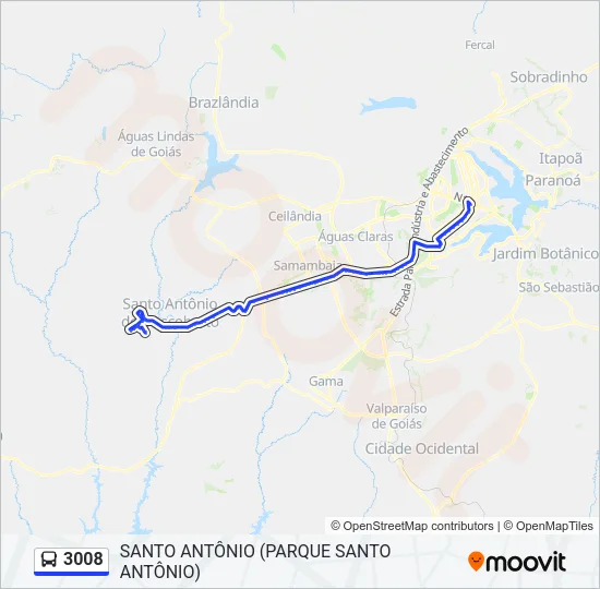 3008 Bus Line Map