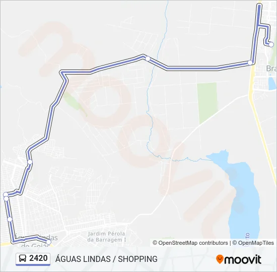 2420 Bus Line Map