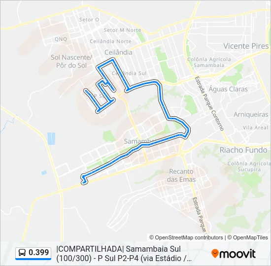 0.399 Bus Line Map