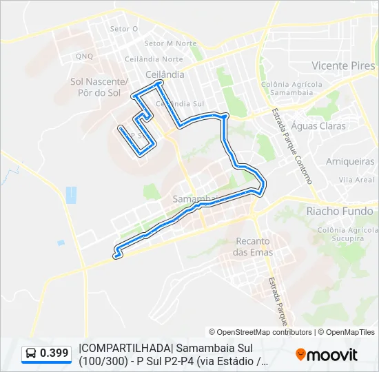 0.399 Bus Line Map
