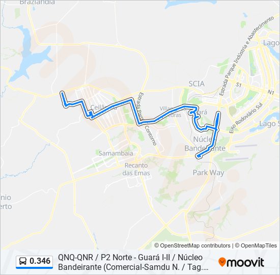 0.346 bus Line Map